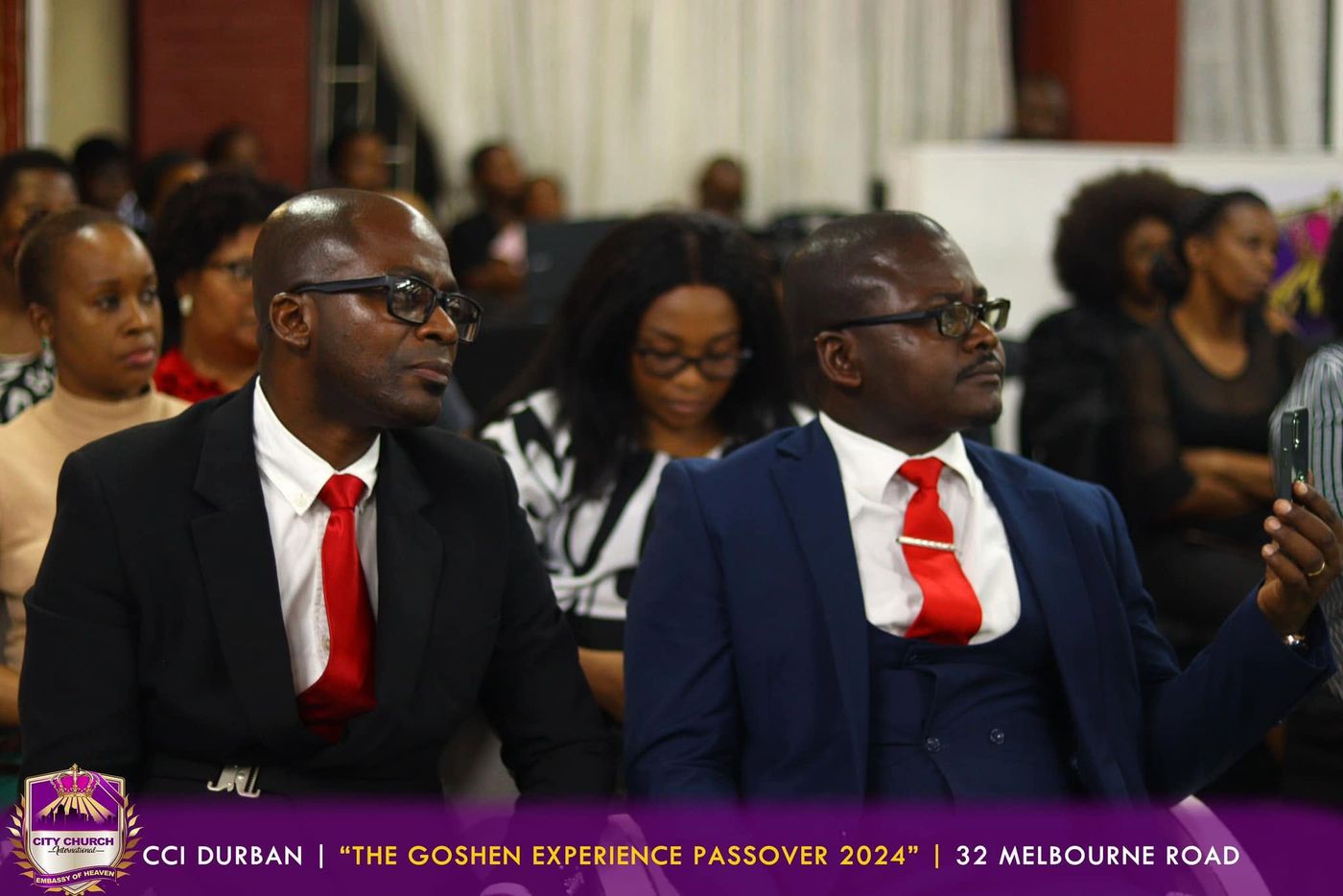 Members at The Goshen Experience, Passover 2024
